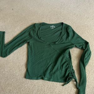 Green Long sleeve Holister shirt size L